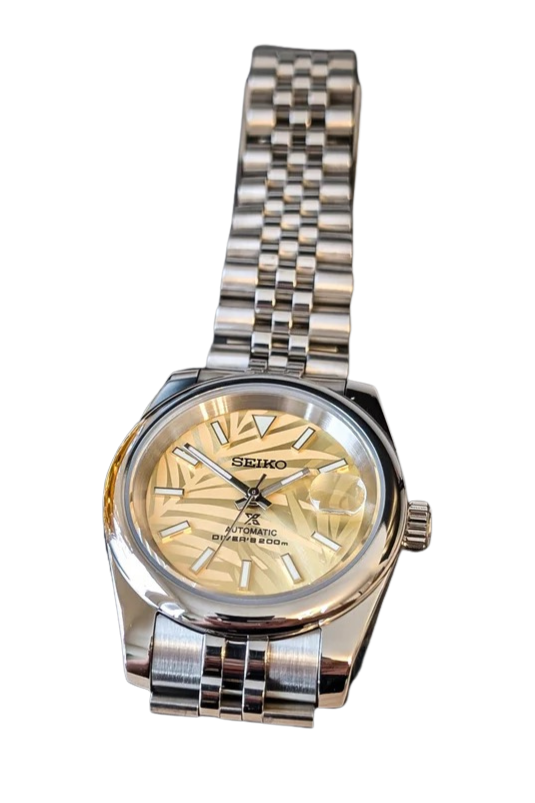 Date J Smooth - Palm Leaves Yellow
