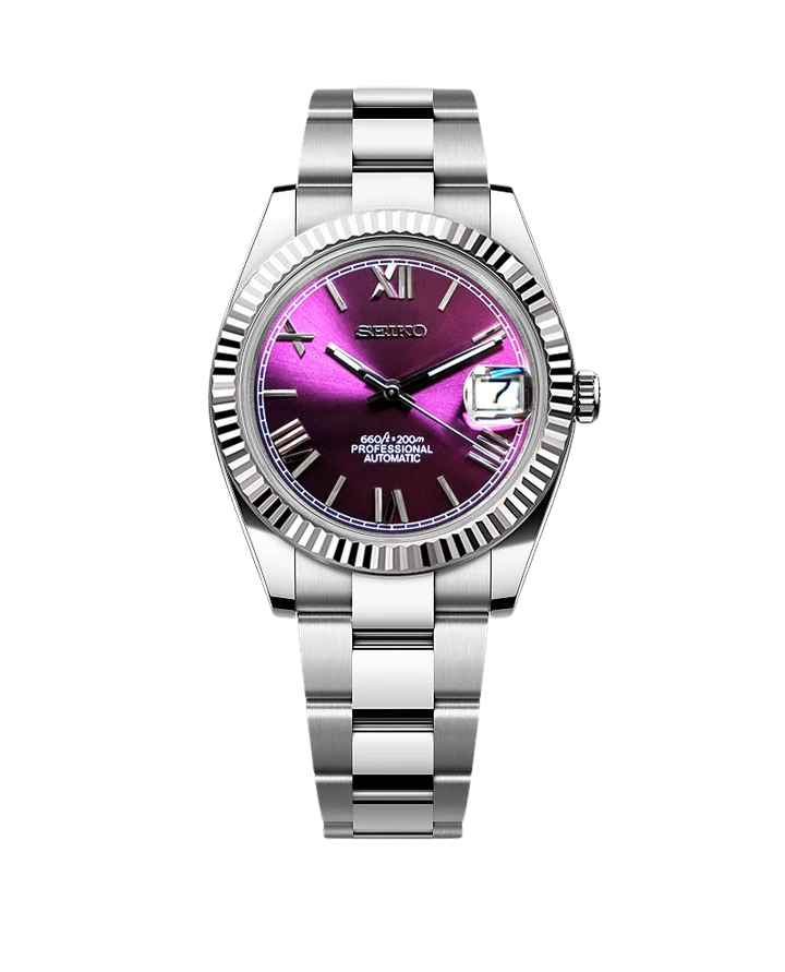 Date J Fluted - Roman Purple