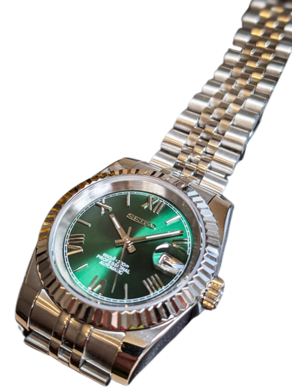 Date J Fluted - Roman Green