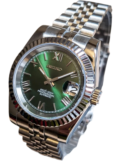 Date J Fluted - Roman Green