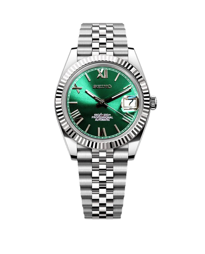 Date J Fluted - Roman Green