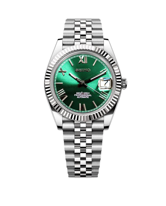Date J Fluted - Roman Green