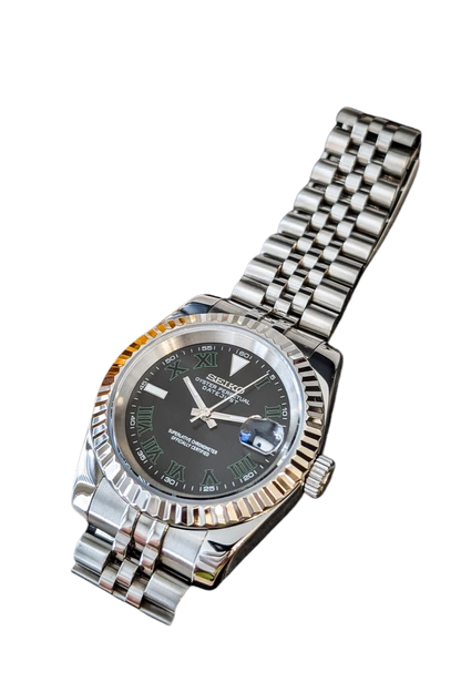 Date J Fluted - Wimbledon Black