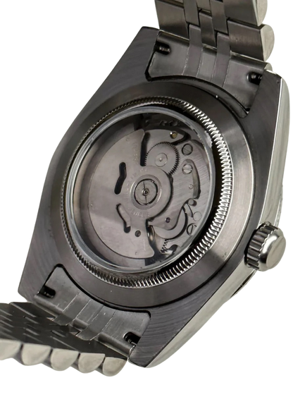 Date J Fluted - Wimbledon Black