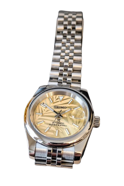 Date J Smooth - Palm Leaves Yellow