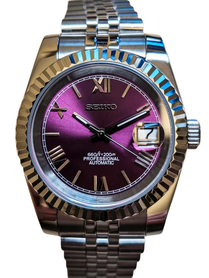 Date J Fluted - Roman Purple
