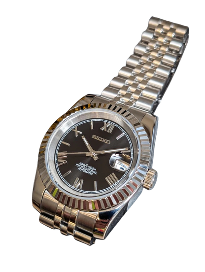 Date J Fluted - Roman Black