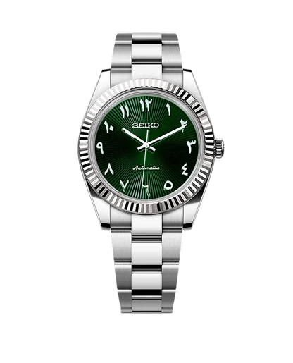 Date J Fluted - Arabic Green