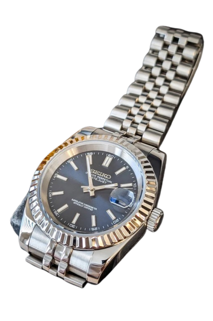 Date J Fluted - Dark Blue
