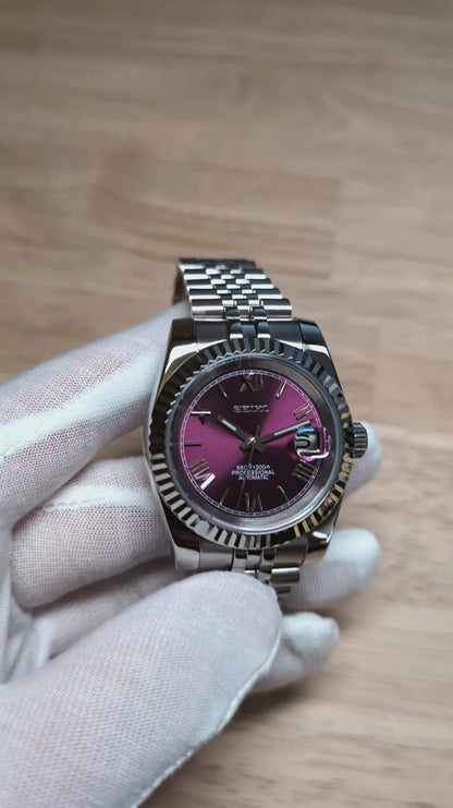 Date J Fluted - Roman Purple